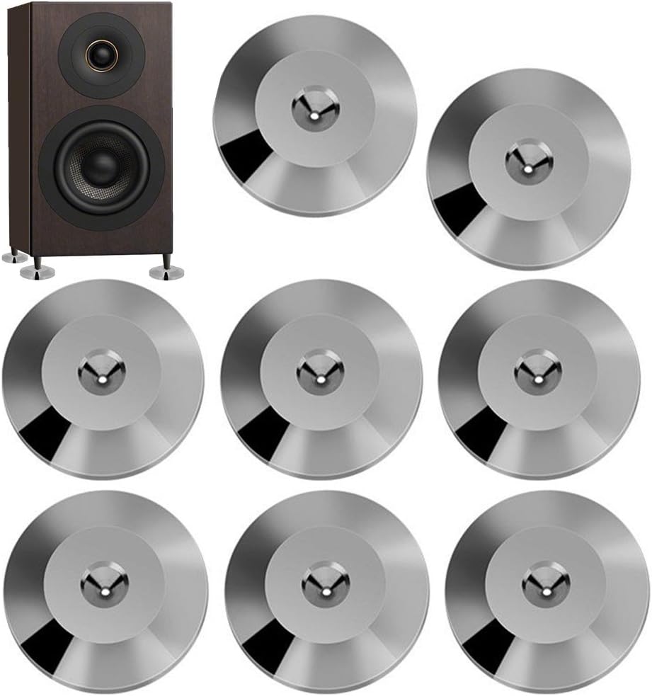 Speaker Base Pad, 8 Pcs Pure Copper 25 x…