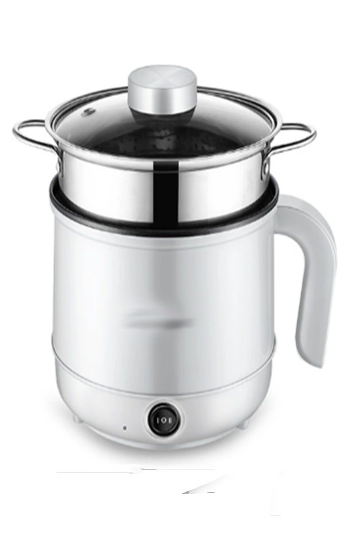 Electric Pot With Steamer,Rapid Ramen Cooker,1.8L…