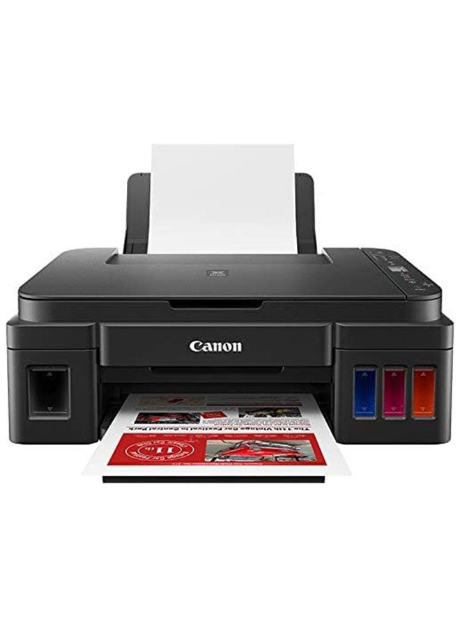 Compare G3410 Printer, Black, A4, print, copy and scan, highyields of ink of up to 6,000 black pages or 7000 color pages Black at KSA Price