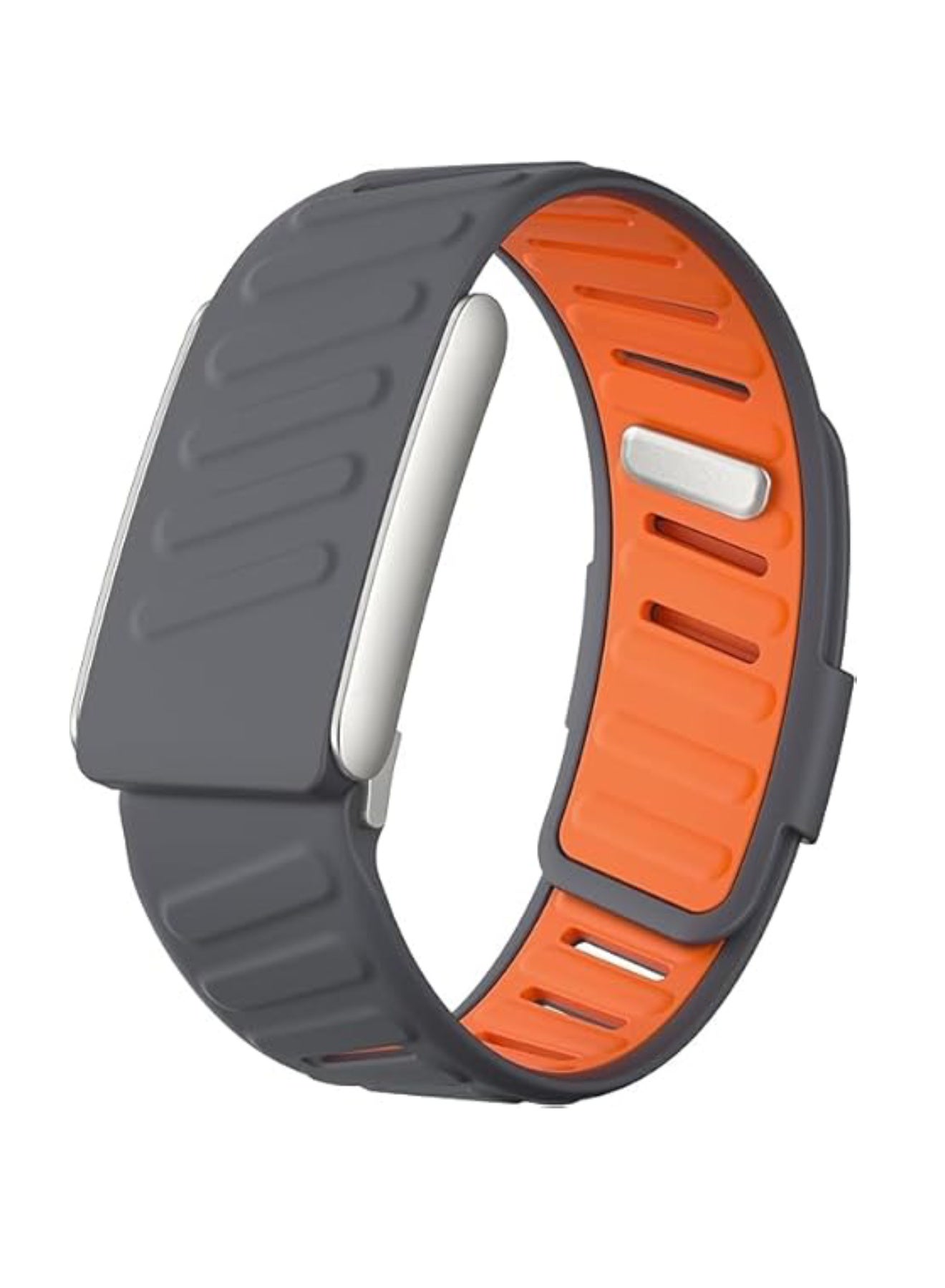 Rugged Comfort Silicone Wristband Compatible with…