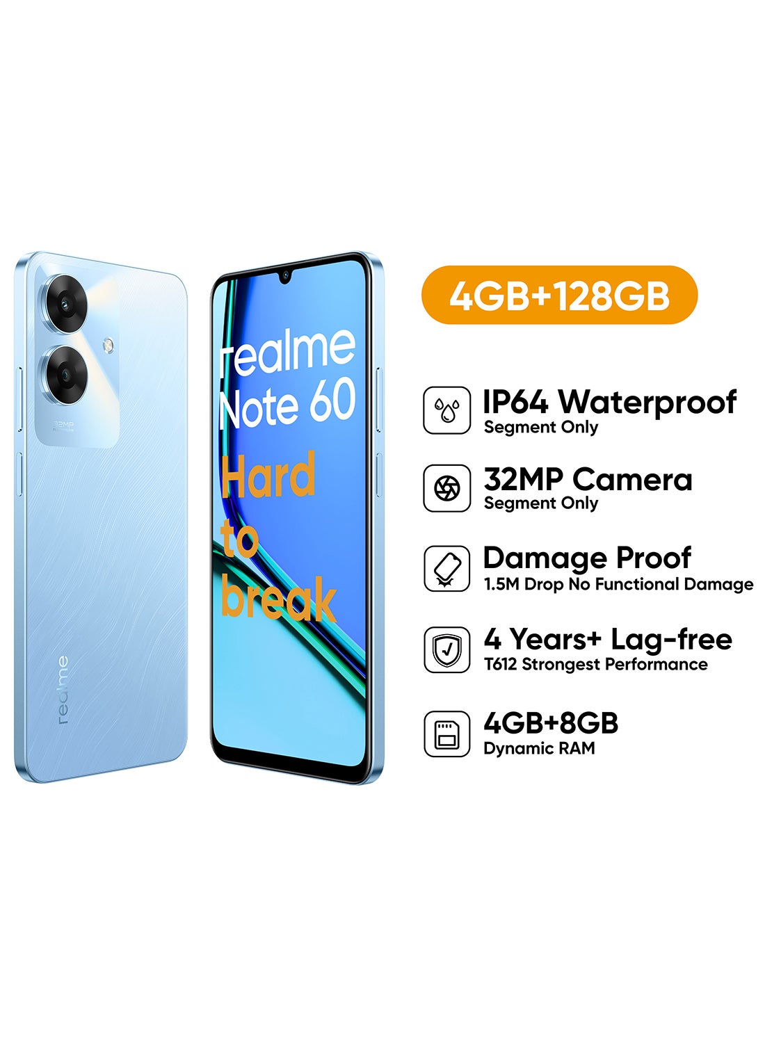 Note 60 Dual SIM Voyage Blue 4GB RAM 128GB…