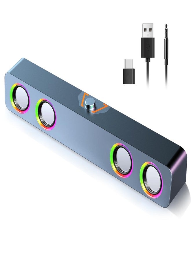 Elimavi Computer Speakers for Desktop PC, 2.0-Channel…