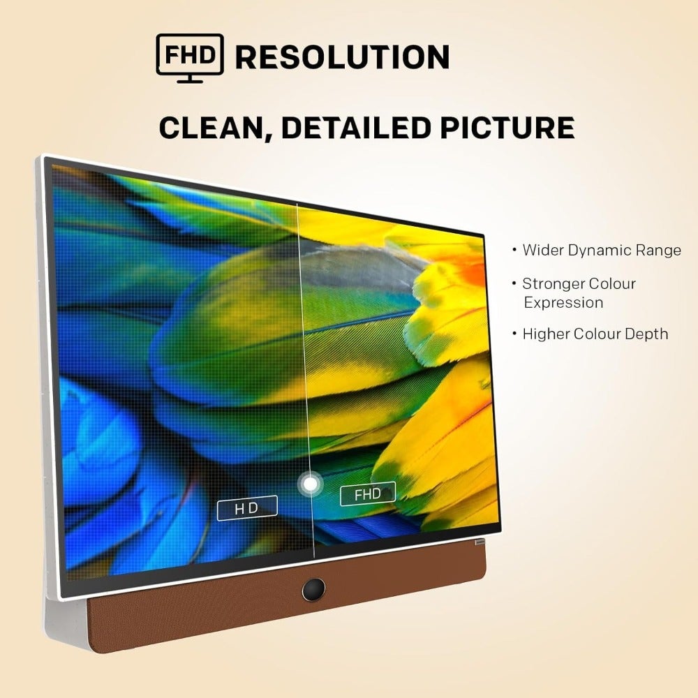 Compare 24 Inch Portable Monitor  Smart FHD Google TV With Case 1080p FHD Display, 3 Hour Battery, Google Assistant Voice, Chromecast, Dolby Audio, Dual Band Wi Fi Bluetooth 5.0 Smart TV at KSA Price