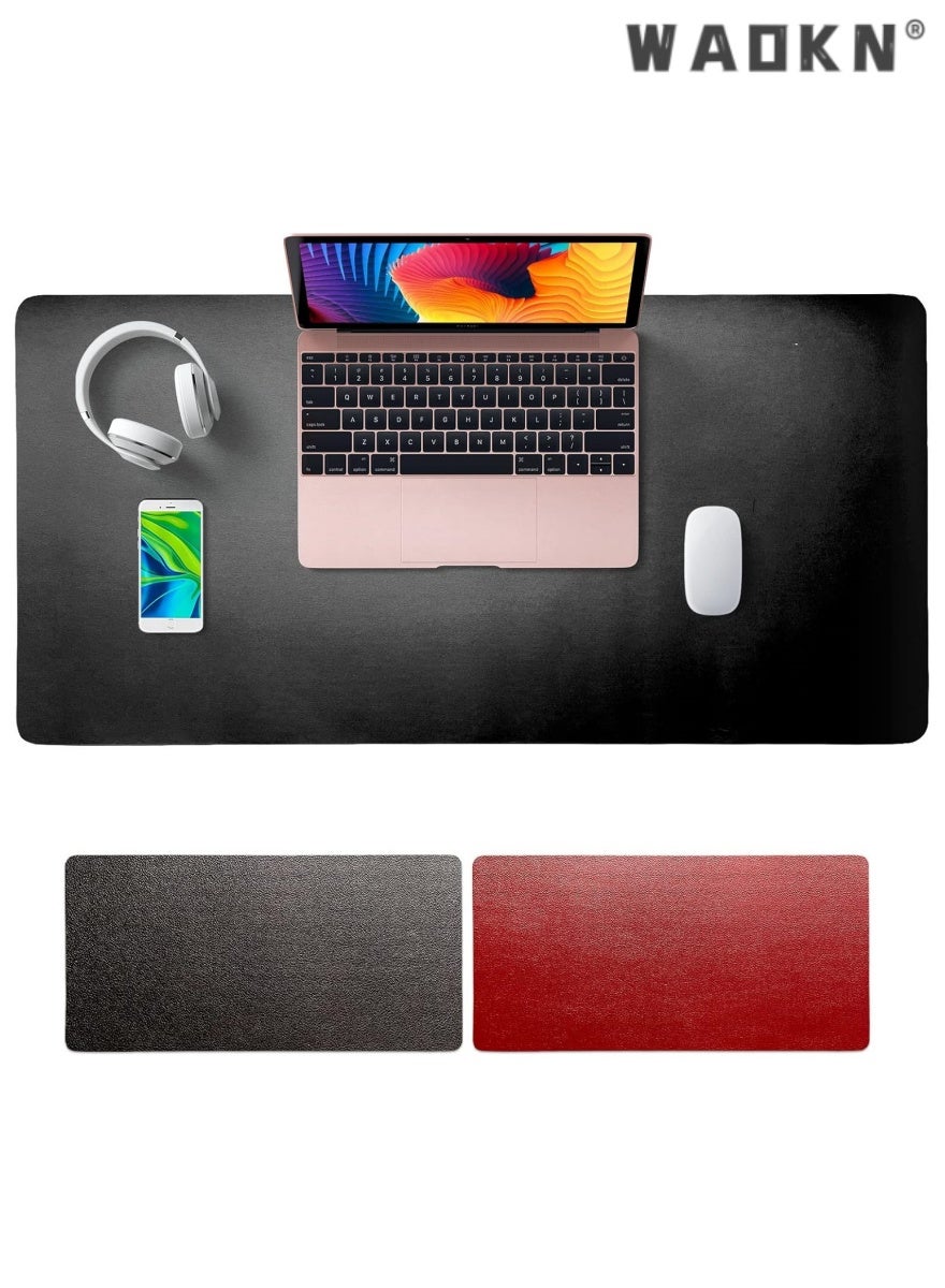 Desk Pad Leather Computer Mouse Pad Office Desk…