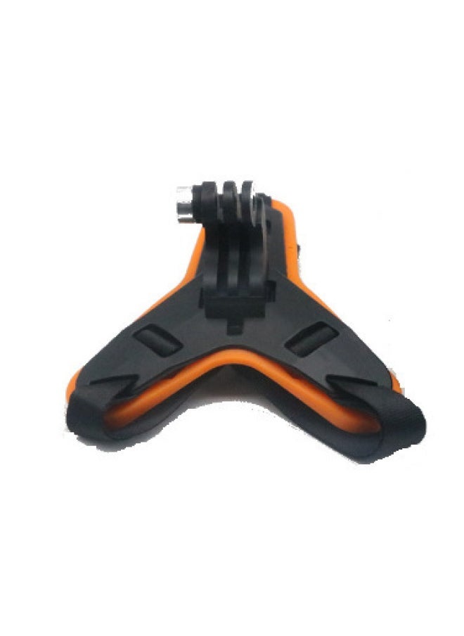 Compare Digital Computer Sports Camera Accessories Action Camera Including Chest Strap Mounts Tripod Adapters Extension PolesColor:Orange at KSA Price