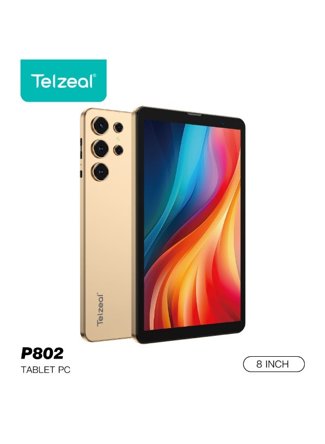 Telzeal P802 8 Inch Android 15 Tablet PC…