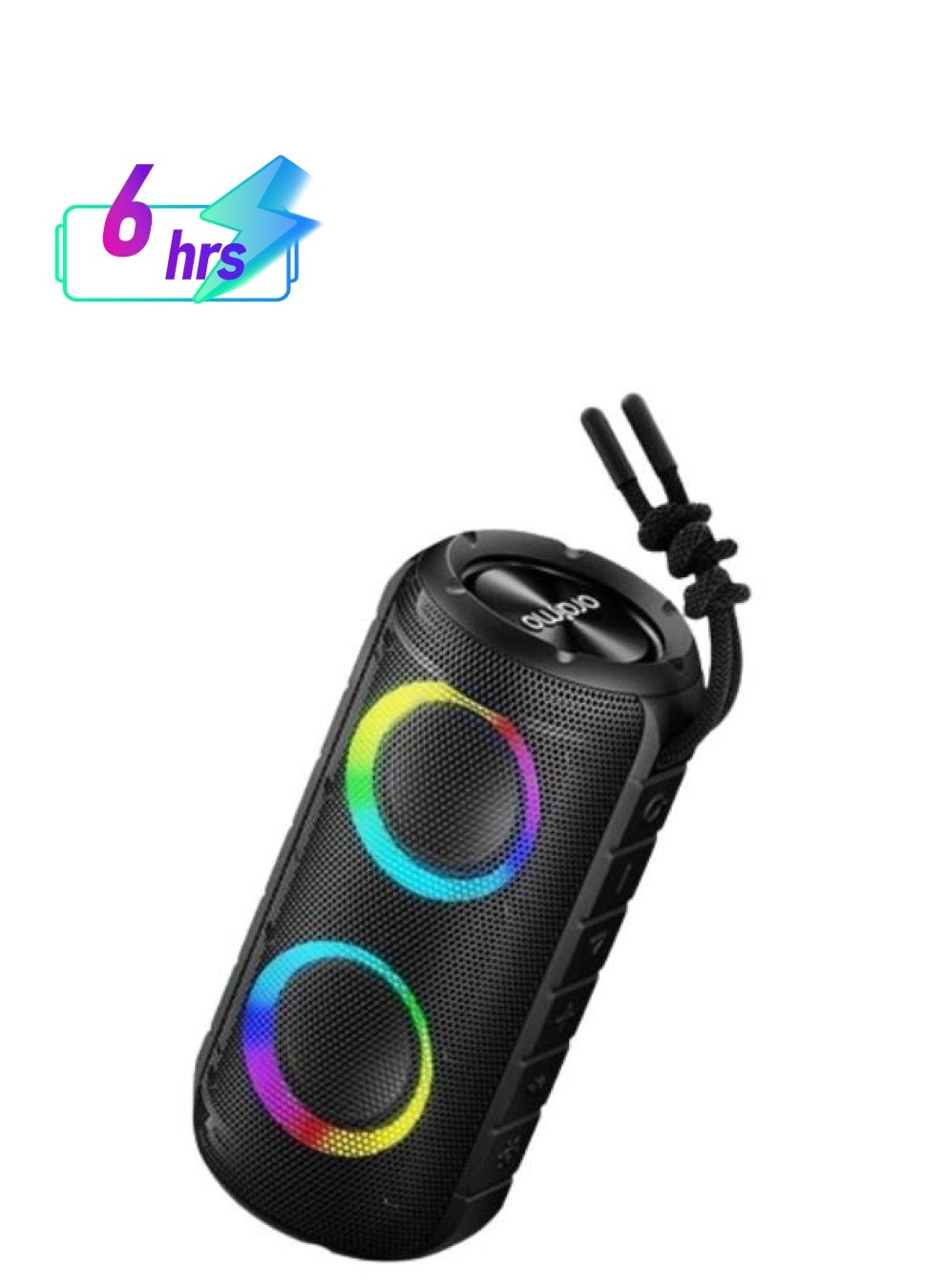 Compare Oraimo Rover 12W FM Wireless Speaker, OBS53D  Black Black at KSA Price