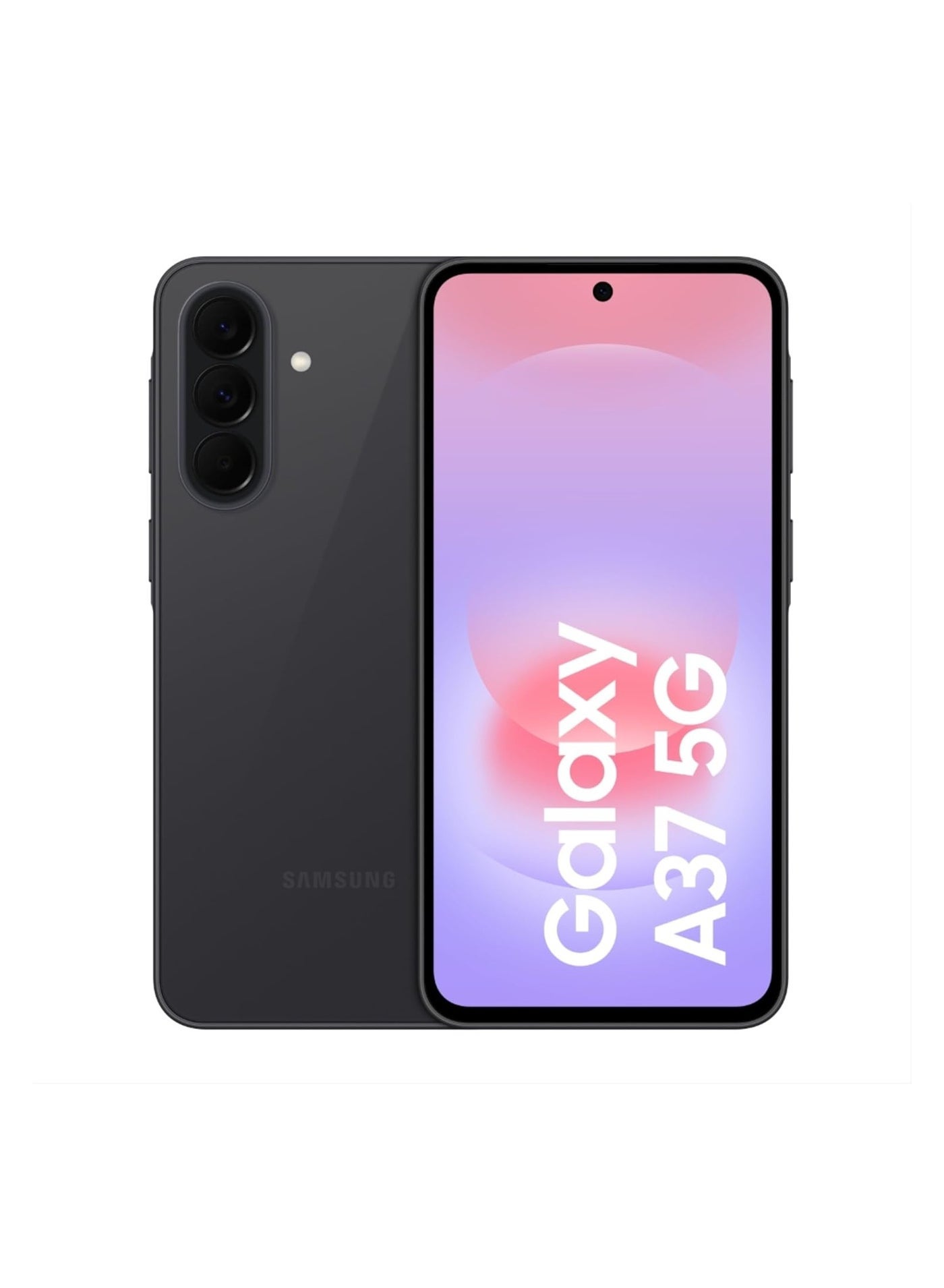 Compare Samsung Galaxy A37 5G Awesome Charcoal, 8GB RAM, 128GB Storage, Agentic AI, Triple Camera with Nightography Video, 2 Days Battery Life, 6 Gen OS Upgrades, IP68, 7.4mm Sleek at KSA Price