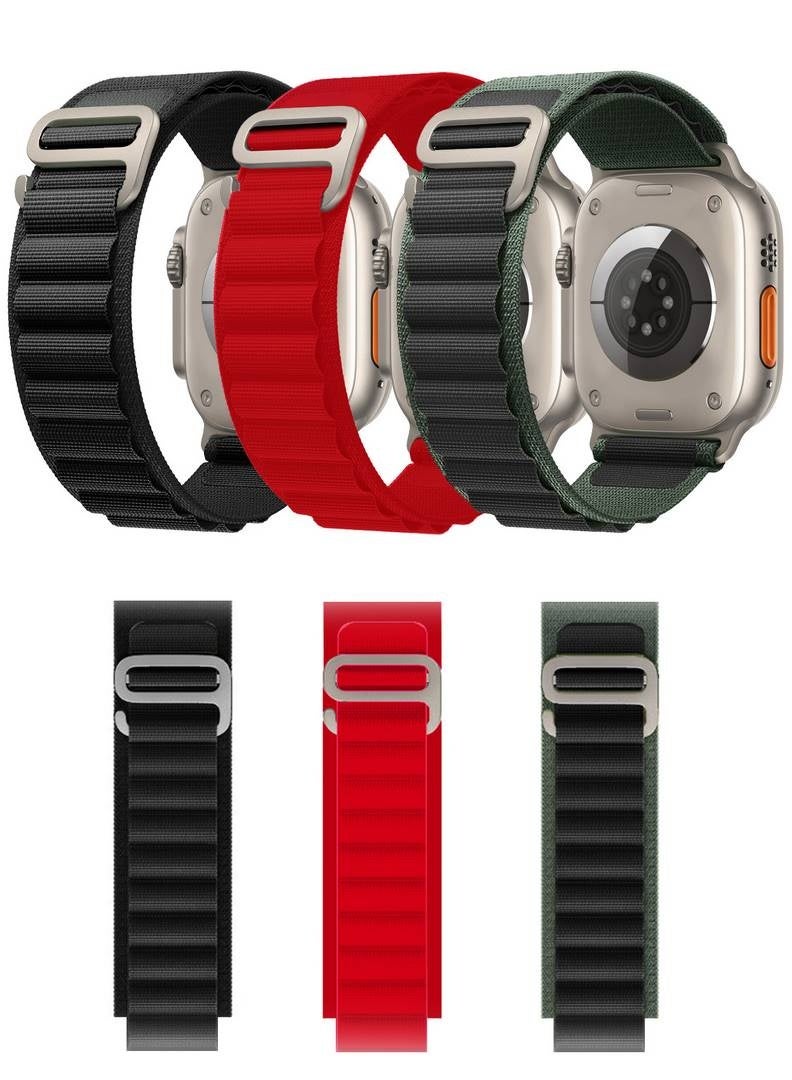 3 PACK Alpine Loop Band for Apple Watch 49mm…