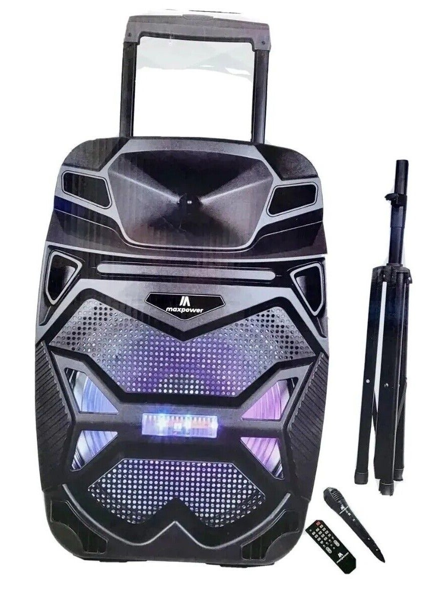 Compare DLC BLUETOOTH LOUD Speaker Stand 9500w  FM RADIO USB RECHARGEABLE at KSA Price