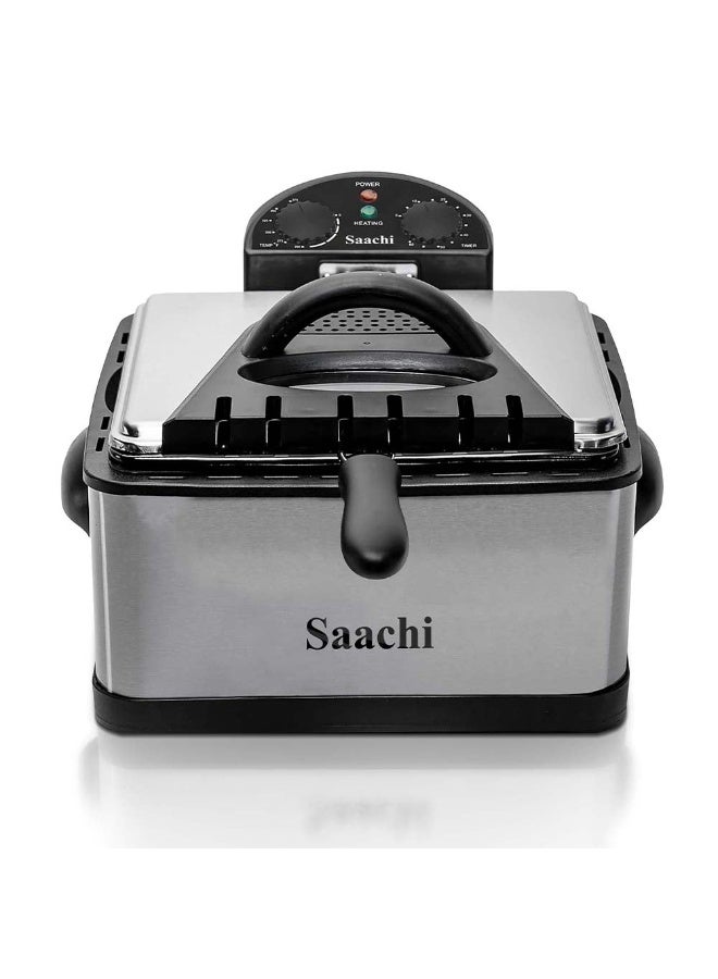 Saachi 6-Litre Deep Fryer, NL-DF-4764T-SV, Stainless…