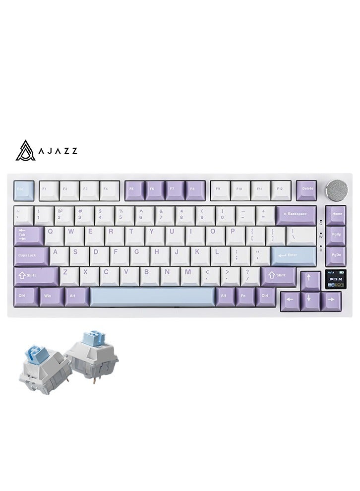 AK820 Pro Gaming Keyboard,75% Gasket-mounted Mechanical…