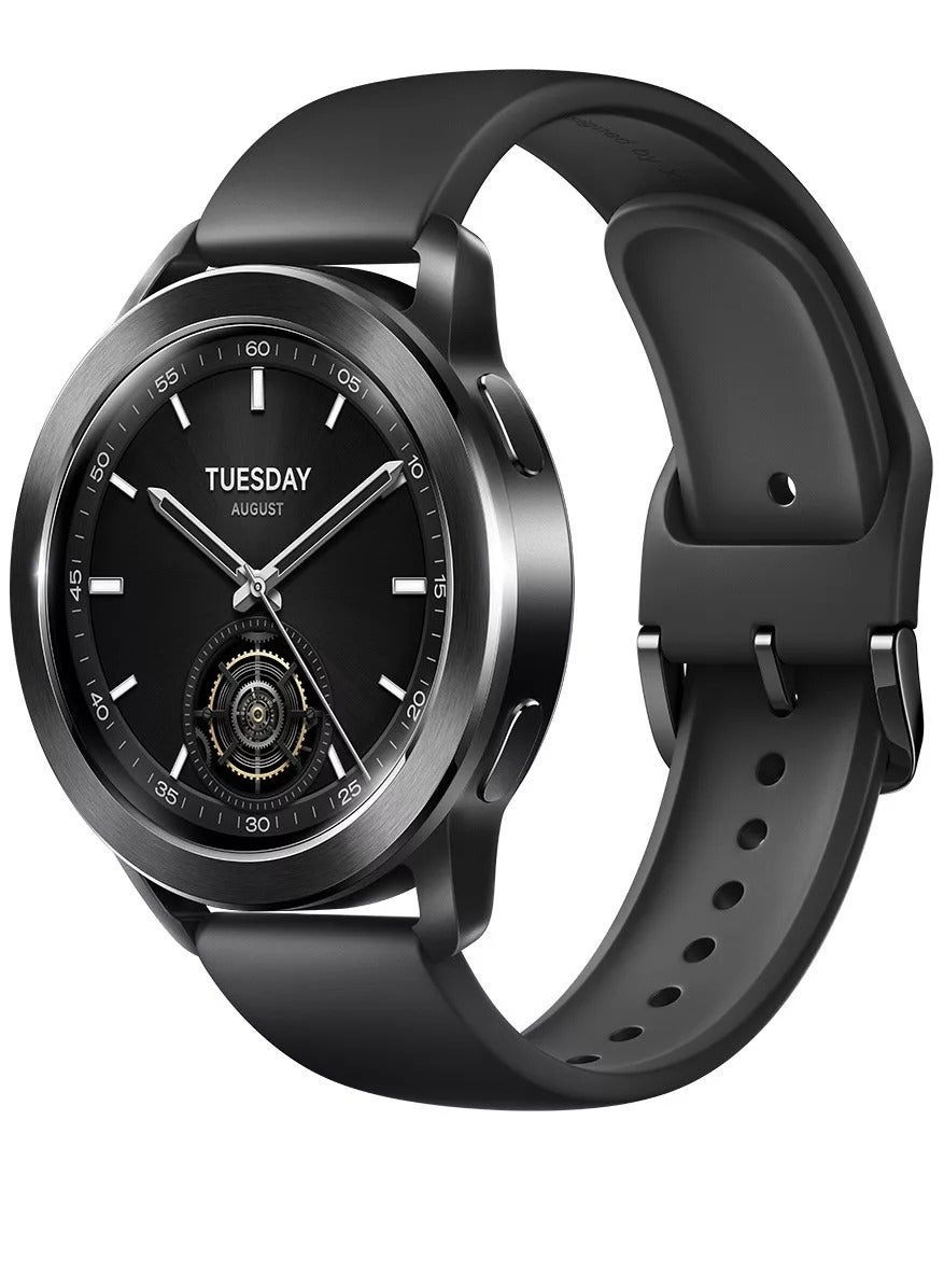 Compare 486 mAh Watch S3 1.43 Inch Amoled Bluetooth 5.2 Heart Rate Blood Oxygen Monitoring Global Version Black at KSA Price