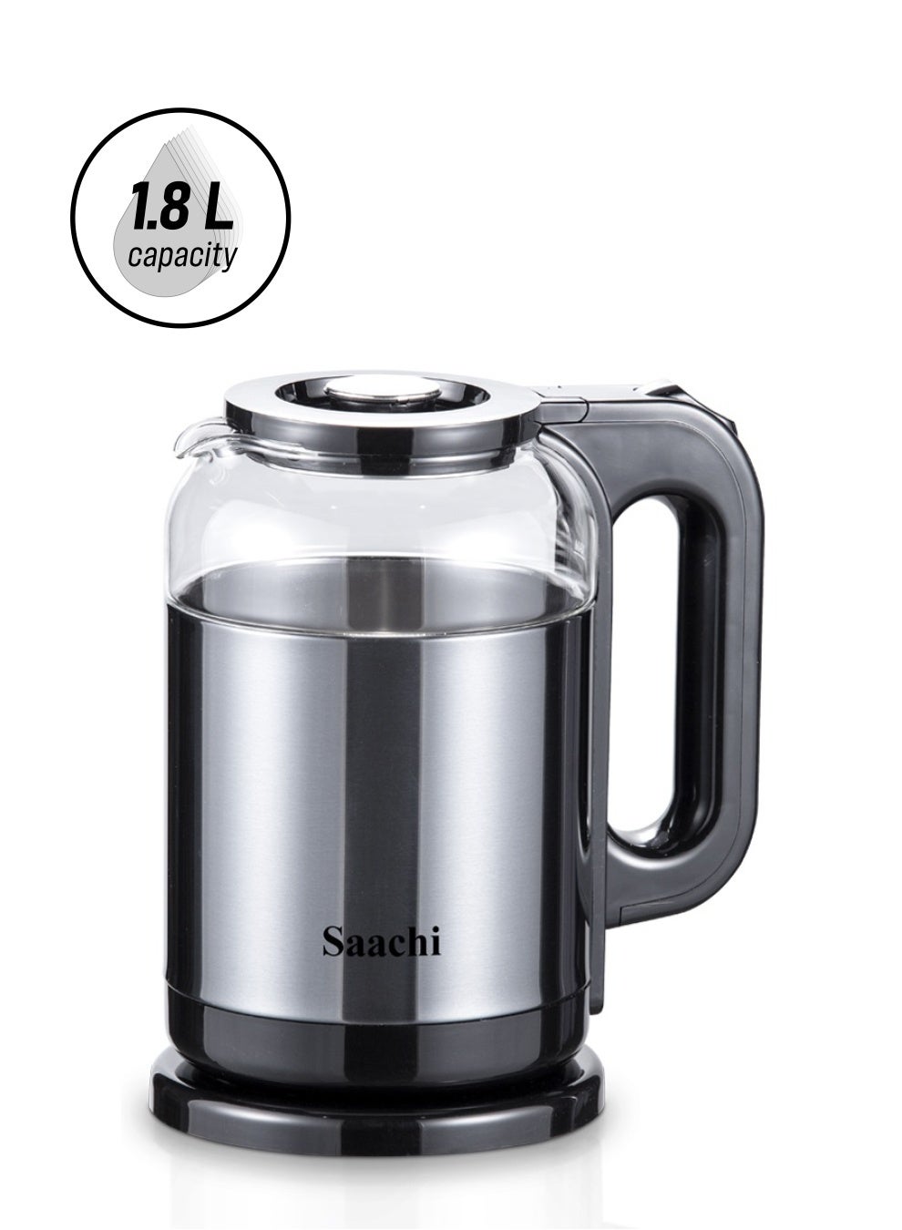Electric Kettle Borosilicate Glass Cordless Kettle…
