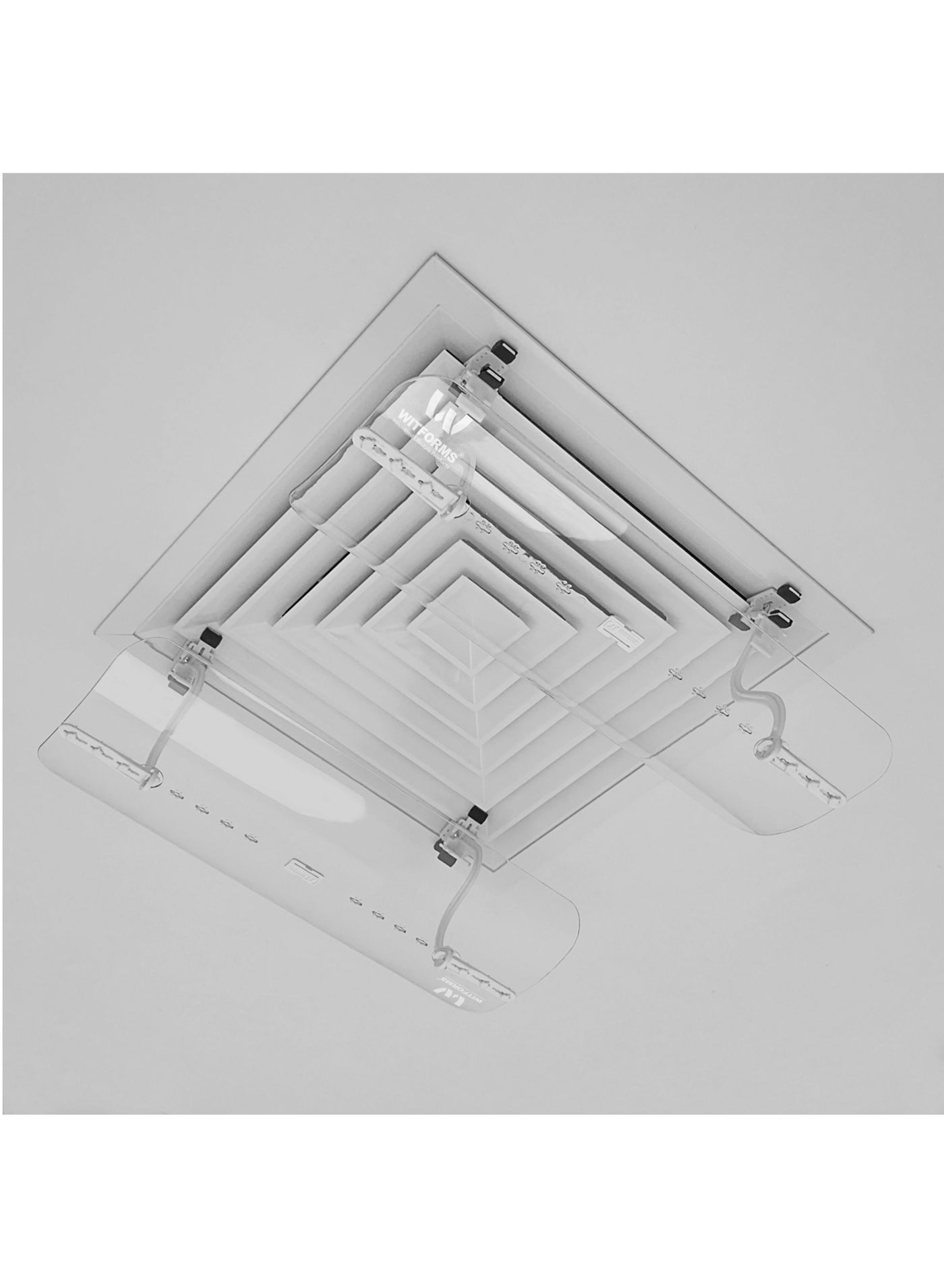 Compare Witforms  Square  Adjustable AC air Deflector Suitable for Central air conditioners Square outlets. Enhance Cooling and Heating Circulation at KSA Price