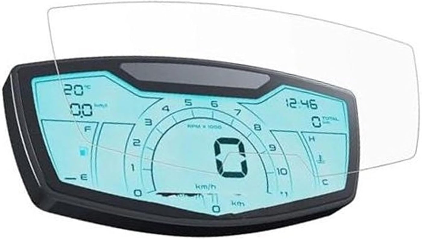 Wivplex Motorcycle Dashboard Screen Protector for…