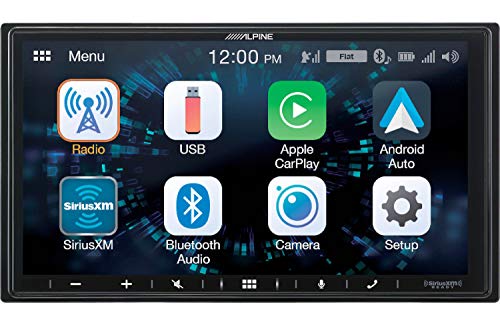 Compare Alpine iLXW650 7 Double DIN Touchscreen Digital Multimedia Receiver with Bluetooth, Apple CarPlay and Android Auto at KSA Price