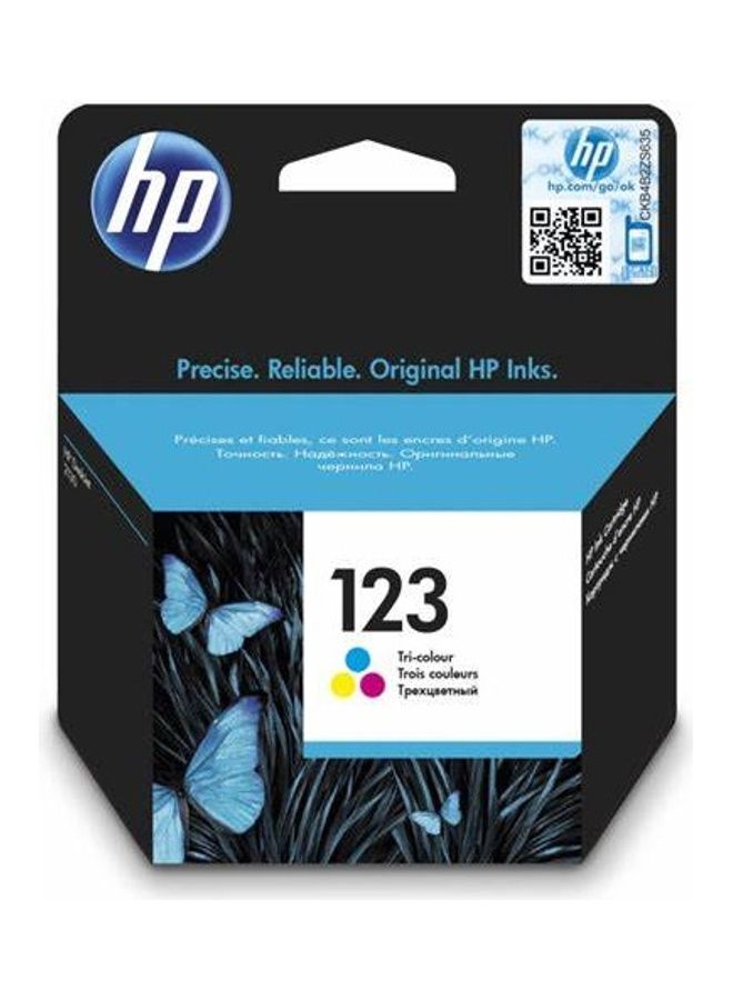 123 Tri-Color Ink Cartridge Original, F6V16AE/MT…