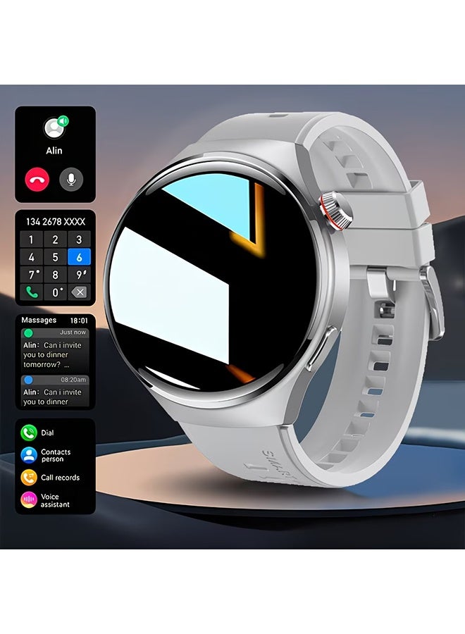 Compare Outdoor Sports Smartwatch, HD Display, Wireless Calling, Message Notifications, 100+ Sports Modes, Fitness Tracking, Pedometer, and Distance Tracking for Men at KSA Price