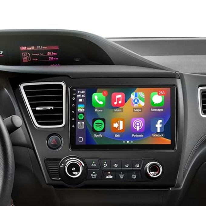 Android 12 Car Stereo For Honda Civic 2013-2017,…