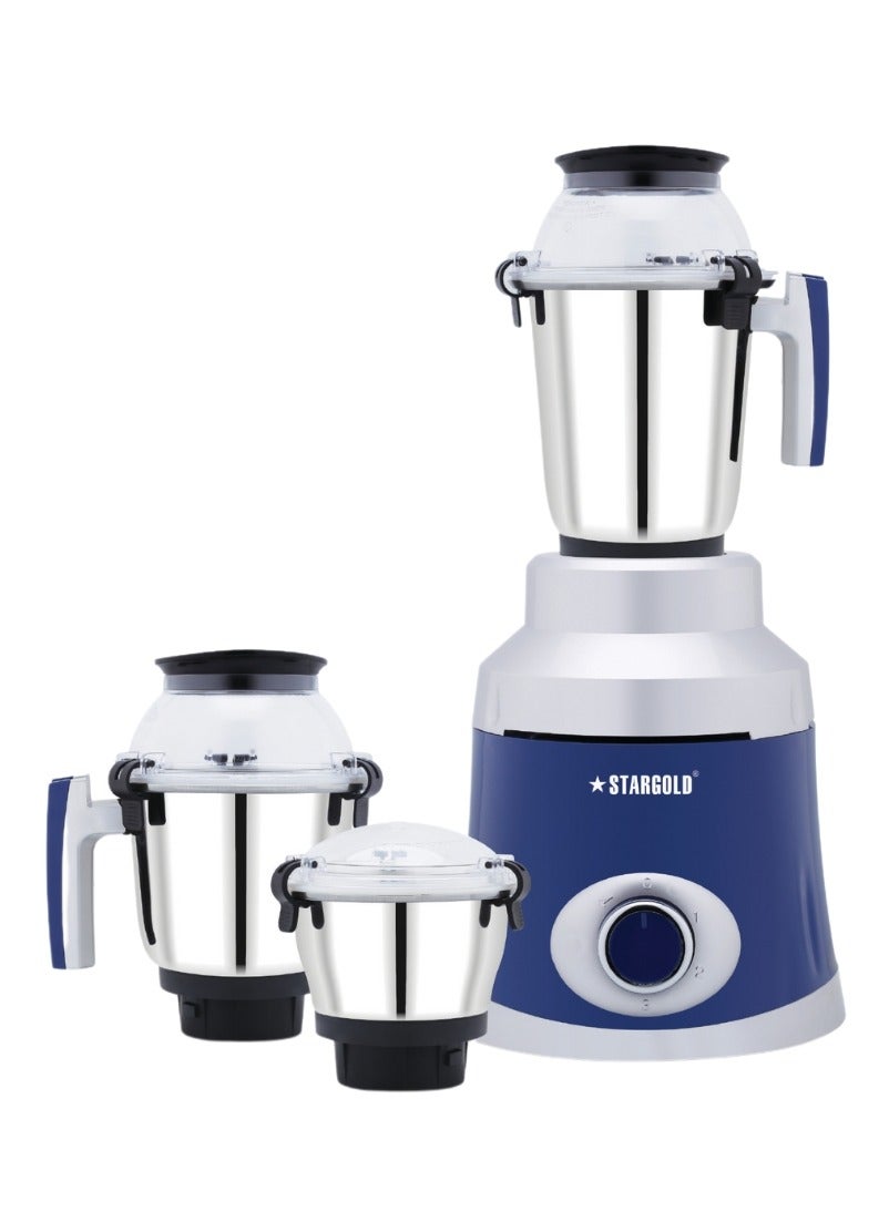 3-In-1 Mixer Grinder 1000 Watts Copper Motor Stainless…
