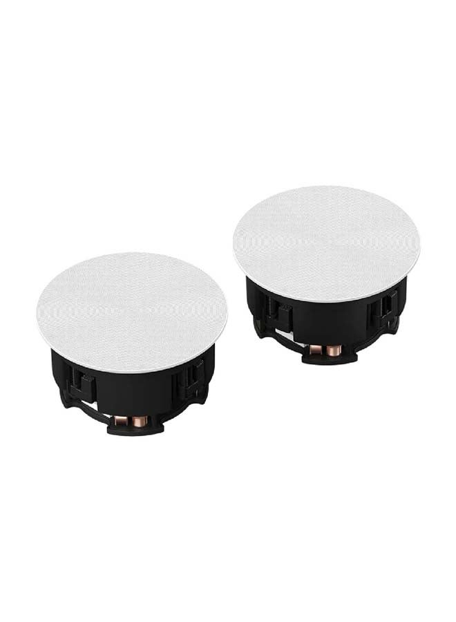 Compare InCeiling by Sonance Pair  8inch 8720862502338 white at KSA Price