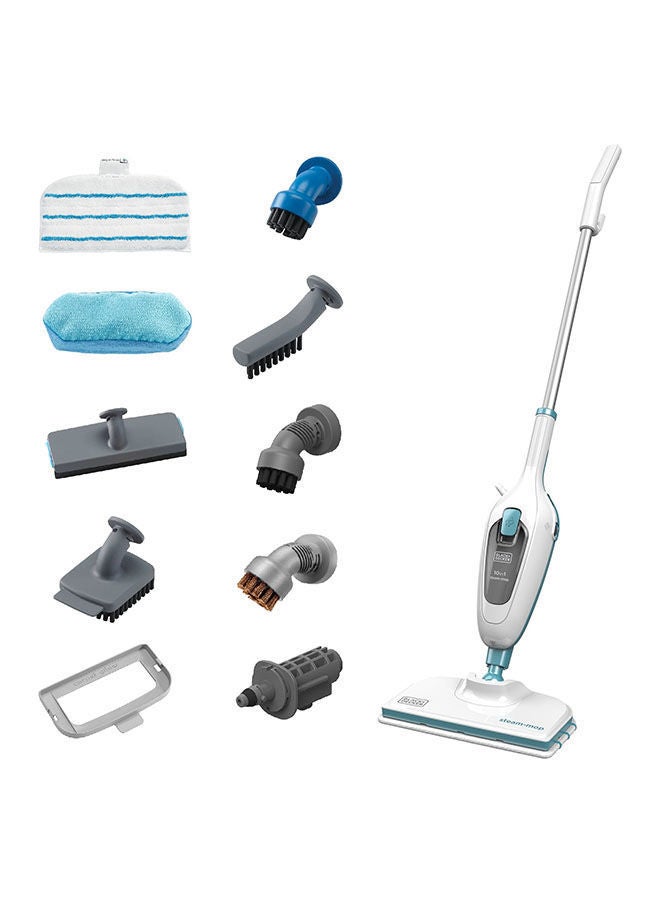 Compare Steam Mop, Superheated Steam, Microfiber Pad, 30 Sec HeatUp, 11 Min Runtime, ChemicalFree, Safe for All Sealed Floors, ECO Friendly, 1300 W FSMH13E10B5 WhiteBlue at KSA Price