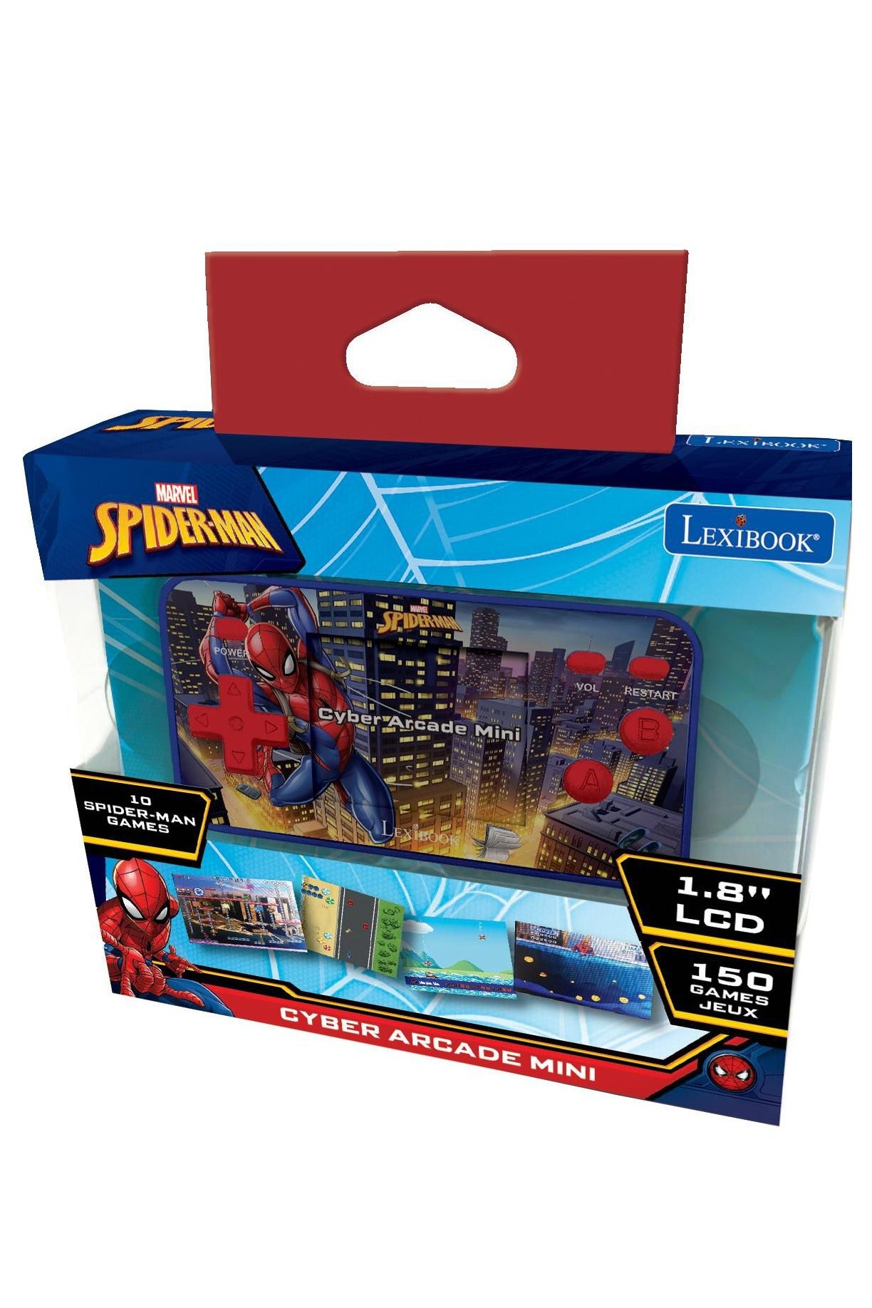 Compare Lexibook Spiderman Handheld Console Cyber Arcade 1.8 150 Games at KSA Price