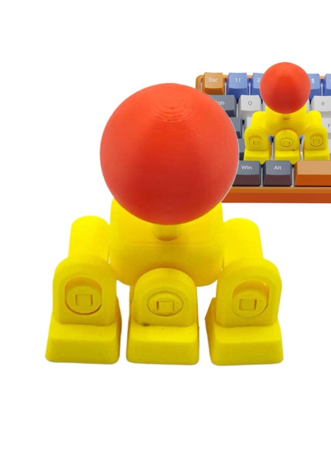 Compare 3D Printed Keyboard Joystick Keycap, WASD Joysticks for Keycap Keyboard, Mechanical Arcade Stick Adapter, 4Way Directional Key Mod for Mechanical Keyboards, DIY Novelty Analog Button Attachment at KSA Price