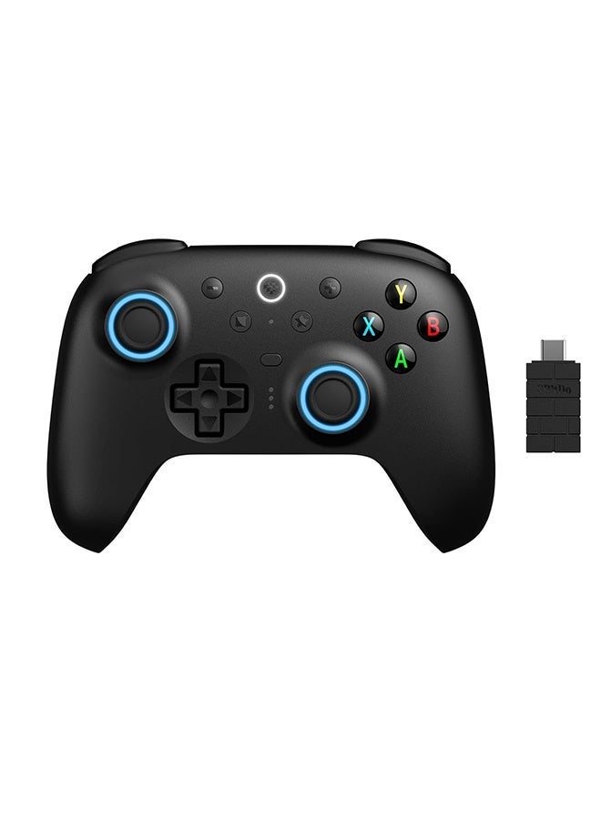 Compare Ultimate 2 Wireless Controller for Windows PC, Apple, Steam & Android, Gaming Controller with TMR Joysticks, HallTactile Triggers, Motion Control, RGB Fire Ring, 8Speed Wireless Tech，1000Hz Polling Rate, Black at KSA Price
