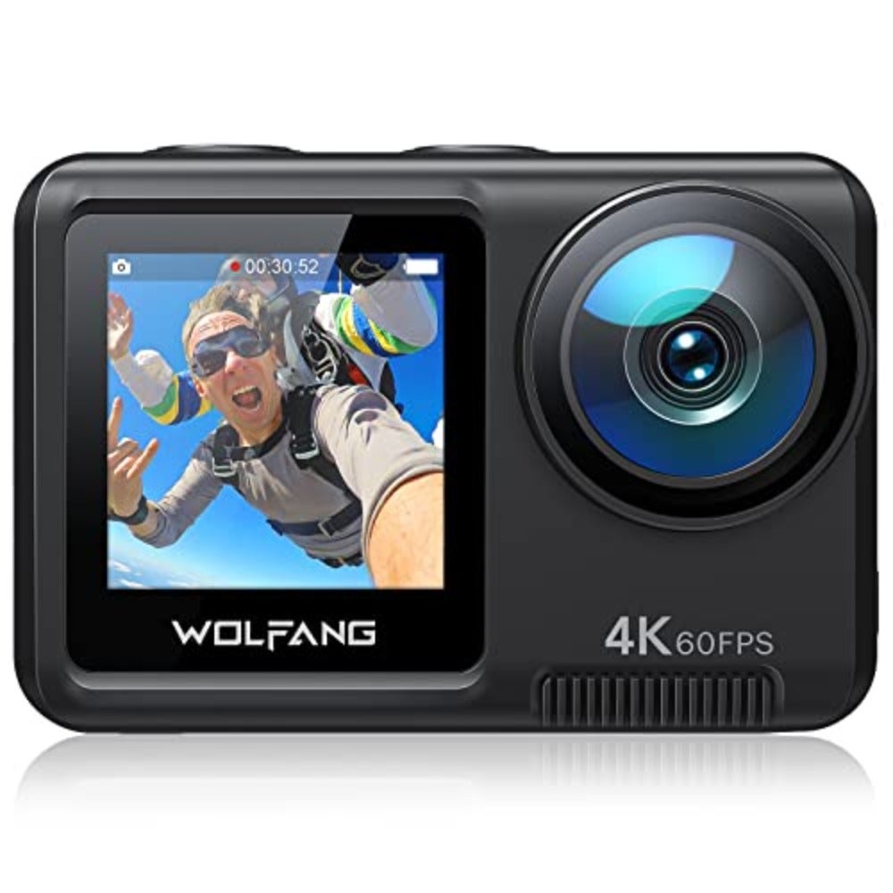 GA420 Sports Camera Dual Screen 4K 60FPS 24MP,…
