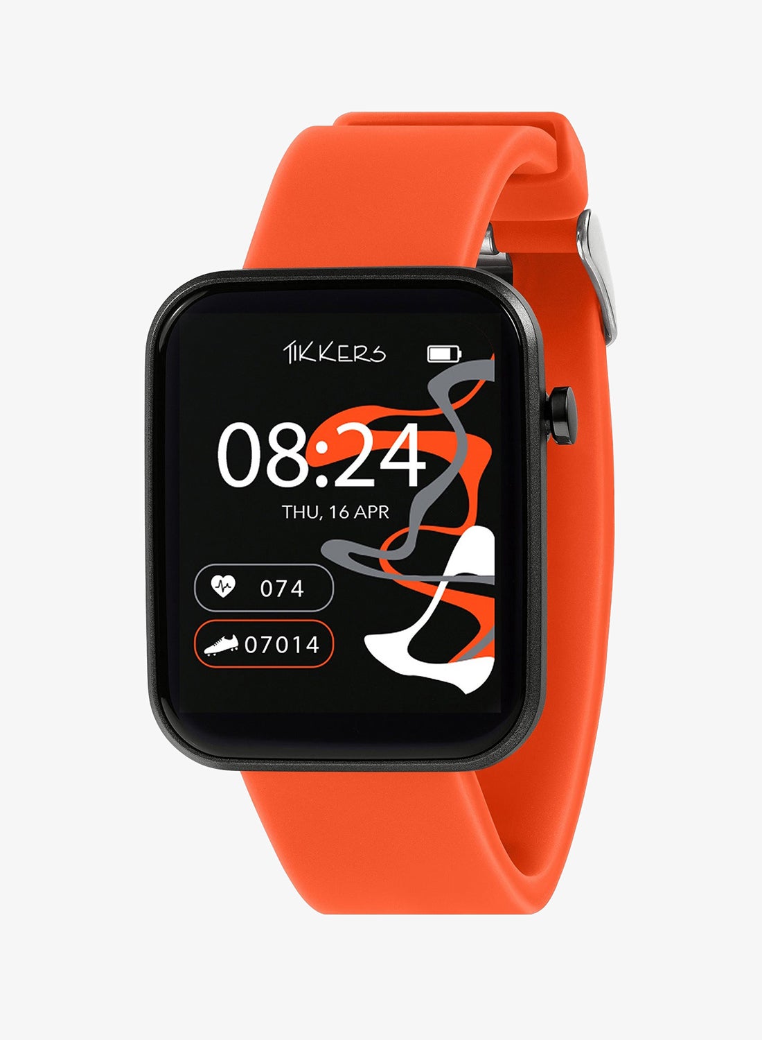 Series 13 Kids Smart Watch, Orange Silicone Strap