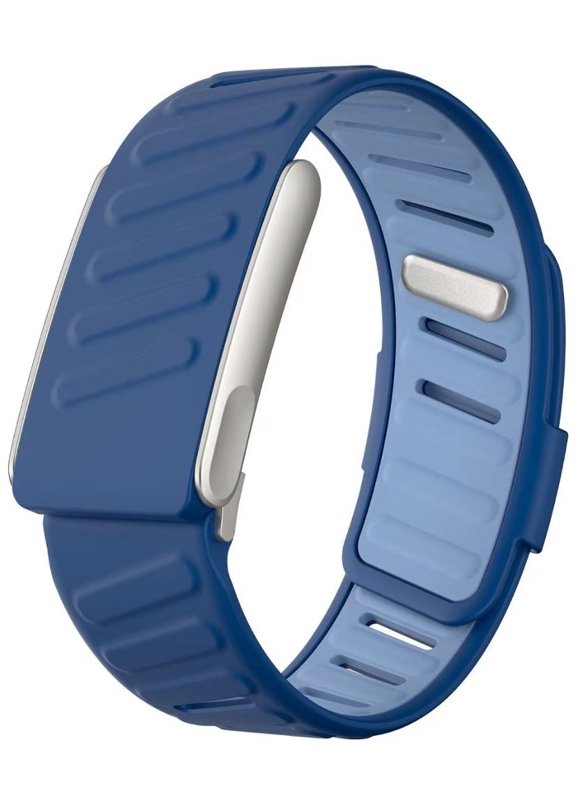 Compare Silicone Sport Wristband Strap Compatible with WHOOP 5.0 – Sport Wristband Strap Waterproof & Breathable, WHOOP Replacement Strap Soft Durable Replacement Strap for Men & Women. Blue at KSA Price
