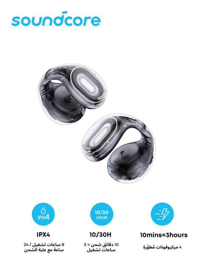 Soundcore C30i by Anker, Open-Ear Earbuds, Clip-On…