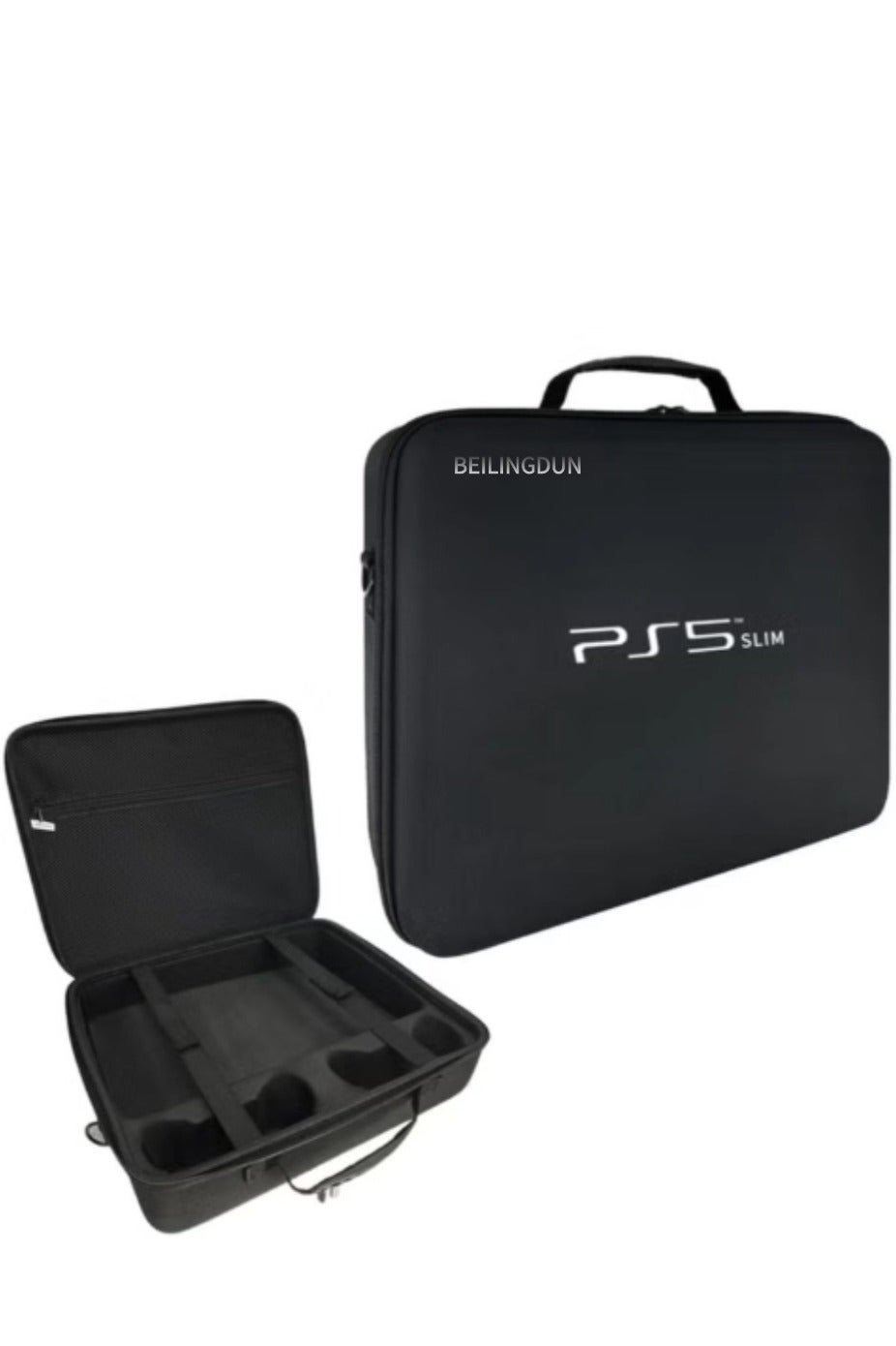 Compare Protective Travel Bag for PS5 Slim Console Controller Black at KSA Price