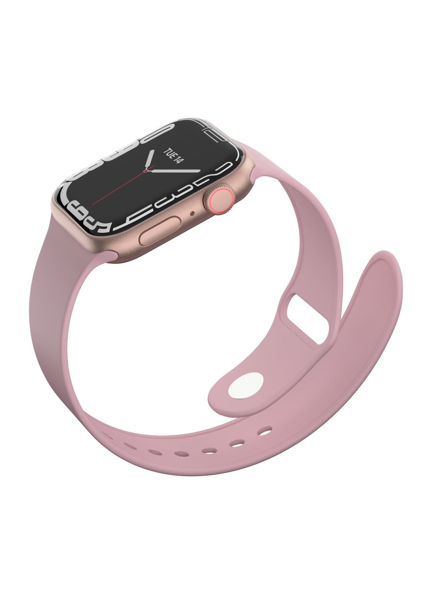 Compare Smart Watch with 1.9 Display, Fitness Tracker, IP68 Water Resistant, Heart Rate Monitor, Sport Mode, Find My Phone & Watch  Rose Gold at KSA Price