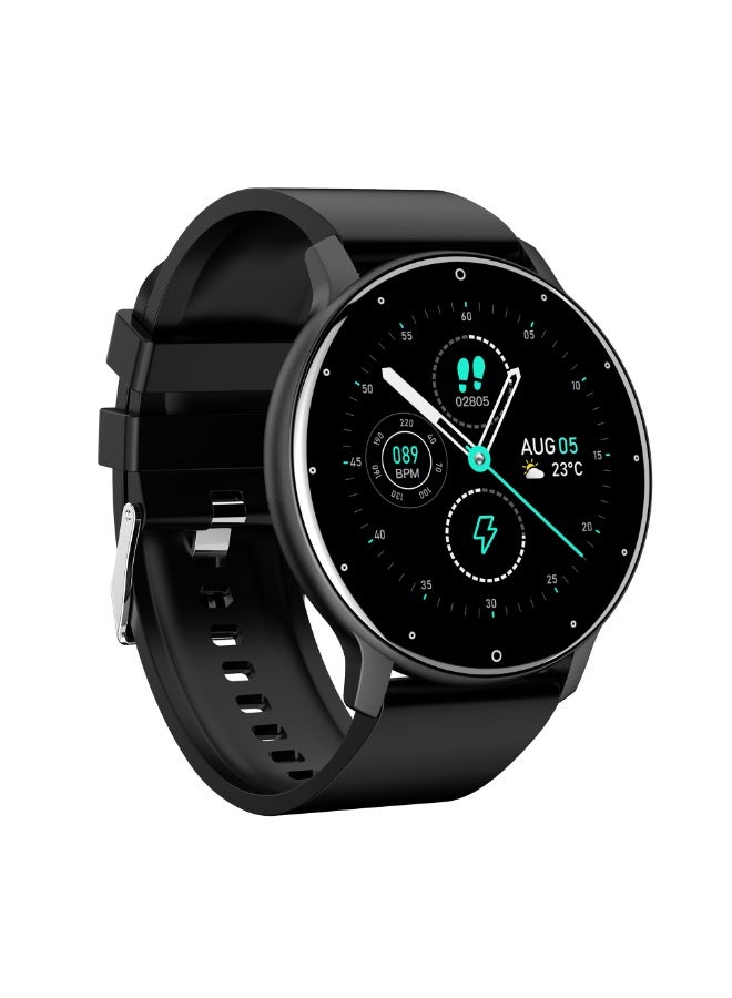 Compare Borderless LargeScreen Smart Watch Supports Bluetooth Calls NFC Payment IP68 Waterproof Sports Health Monitoring Equipment MultiSports Mode Black at KSA Price