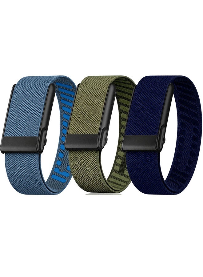 3 PACK Woven Nylon Strap Compatible with Whoop…