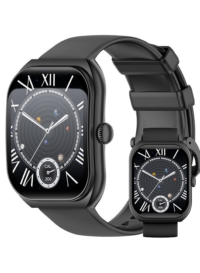 Compare 2025 New Sports Smart Watch, 2.01Inch HD Full Touch Screen, Wireless Calling, DIY Custom Watch Face, Daily Sports Waterproof, Voice Assistant, Multiple Sports Modes, RT Z172 at KSA Price