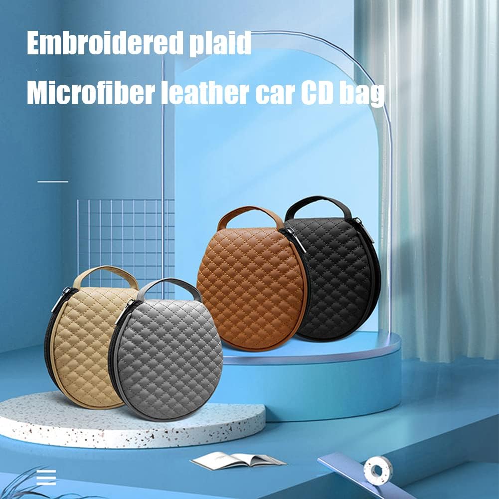 Compare CD Case,20 Capacity DVD Case Portle CD Case Holder Storge CD Wter Protective DVD Storge Case for Car Home Travel lckBlack at KSA Price