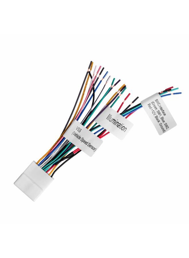 RDBS 20-pin Headunit/Radio Wiring Harness with Steering…