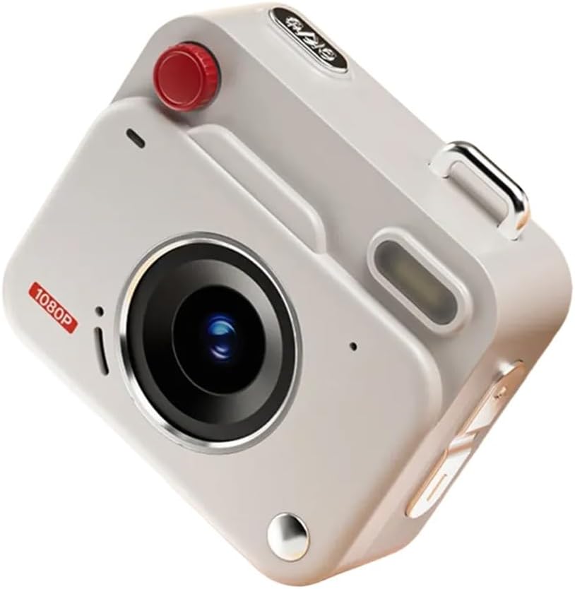 Compare Mini Retro Digital Camera White 8MP CCD Sensor 1080P HD Video Compact Size at KSA Price