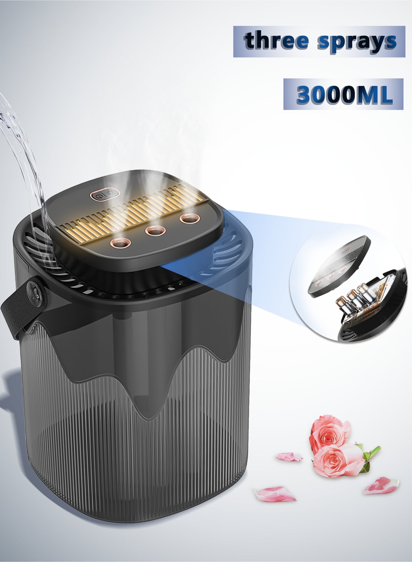 Humidifiers for Bedroom, 3L Cool Mist Humidifiers…