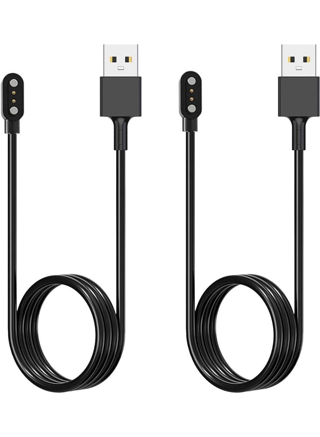 [2-Pack] 3.3FT Smart Watch Charger Magnetic USB…
