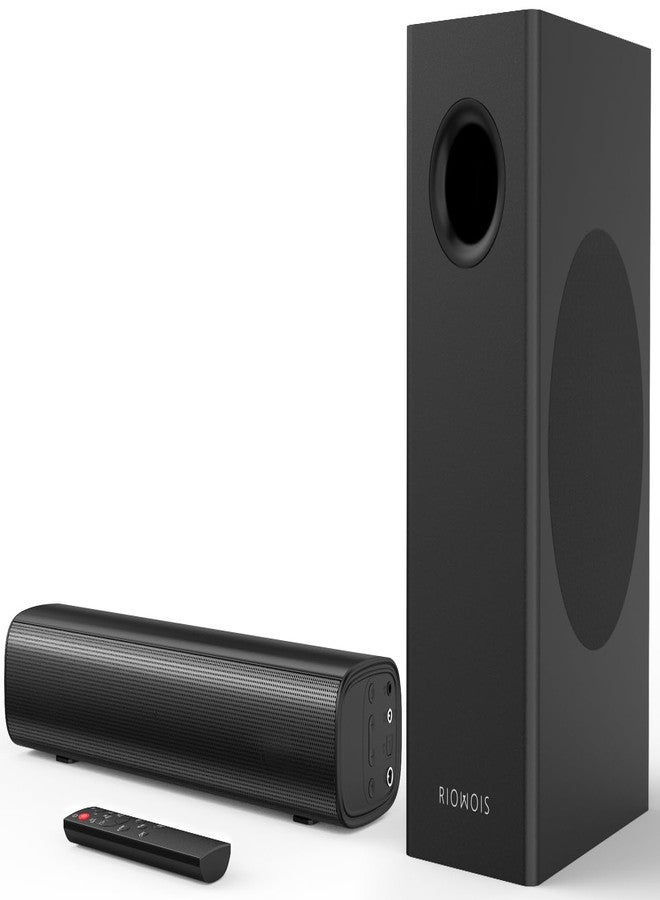 RIOWOIS Sound Bars for Smart TV with Subwoofer,…