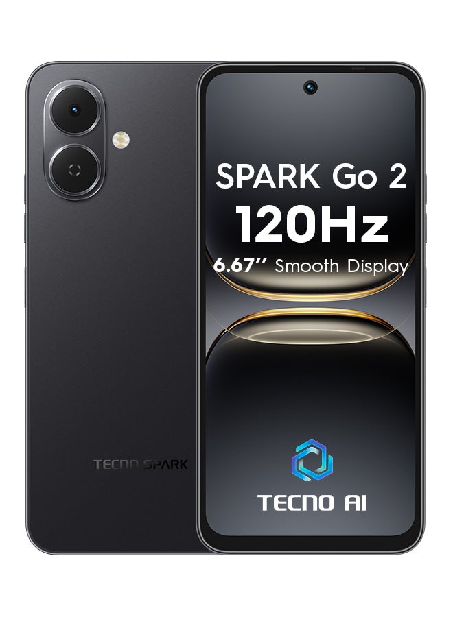 Spark Go 2 Dual SIM Ink Black 4GB RAM…