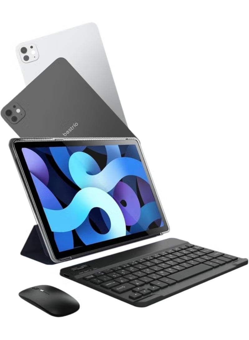 Compare Tab S11 10.1Inch Android Tablet with Keyboard, Mouse & Stylus – 8GB RAM, 512GB Storage, 5G LTE, Dual SIM, Android 13, GreyBlue – Productivity, Entertainment & Learning Device at KSA Price