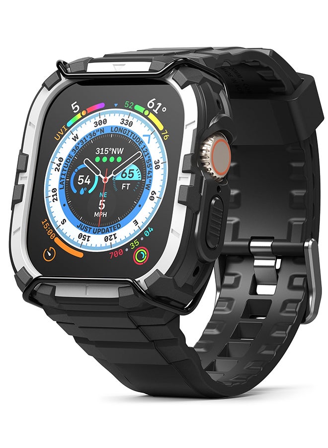 Fusion-X Watch Band+ Case Compatible With Apple Watch…