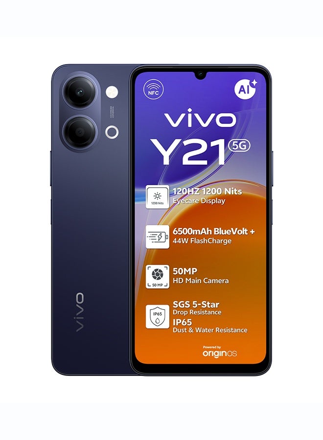 Y21 AI 5G Dual SIM Black 4GB RAM…