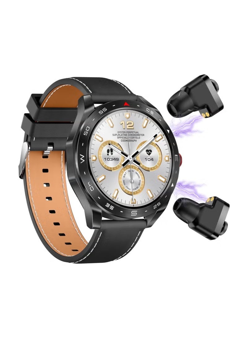 Compare mart Watch with Earbuds, 1.52” HD Big Screen MakeAnswer Calls, itness Tracker with Sleep Monitor, 100+ Sports Modes,for iPhone & Android Phones for Men Women Kids at KSA Price